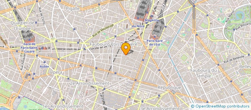 localisation de l'entreprise OSD ORGANISATION DE SPECTACLES à PARIS