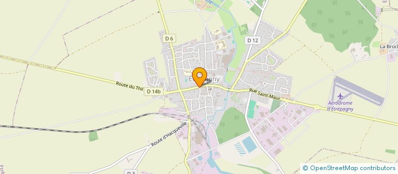 localisation de l'entreprise OSD STUDIO  ETREPAGNY