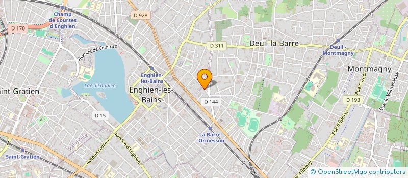 localisation de l'entreprise OSDB à DEUIL-LA-BARRE