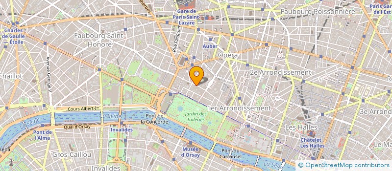 localisation de l'entreprise OSE à PARIS