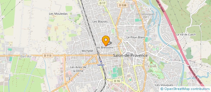 localisation de l'entreprise OSE  SALON-DE-PROVENCE