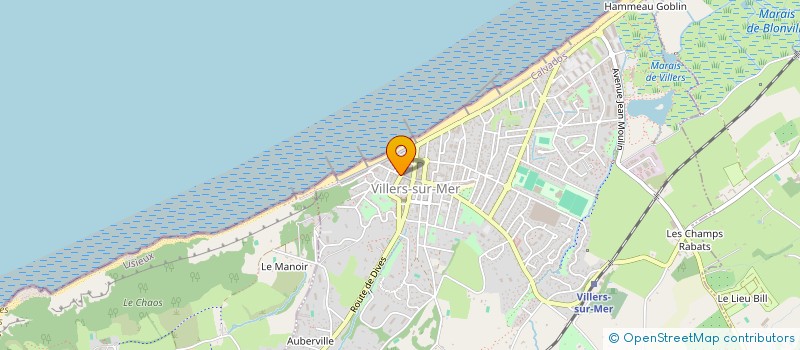 localisation de l'entreprise OSE  VILLERS-SUR-MER