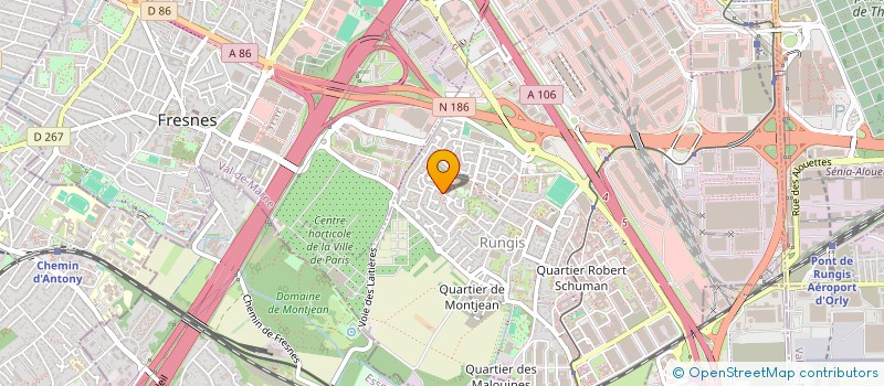 localisation de l'entreprise OSE à RUNGIS