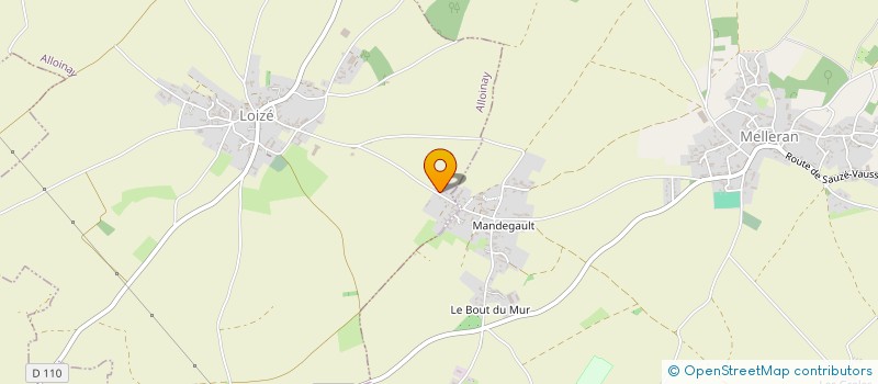 localisation de l'entreprise OSE  ALLOINAY