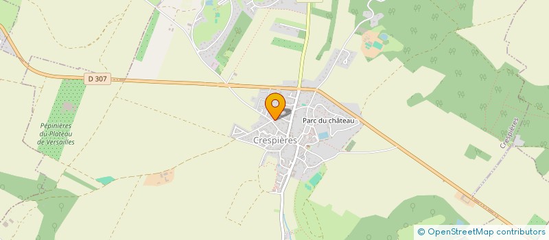 localisation de l'entreprise OSE! AGENCE DE RECRUTEMENT  CRESPIERES