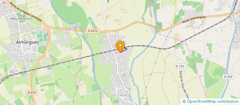 localisation de l'entreprise OSE BRILLER BY RACHEL  LE CAILAR