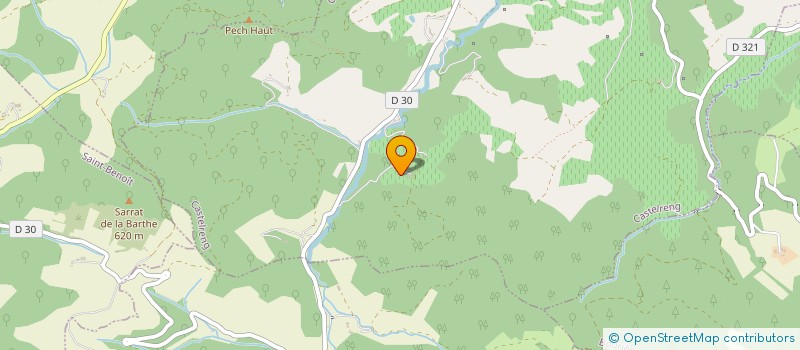 localisation de l'entreprise OSE-CARS  CASTELRENG