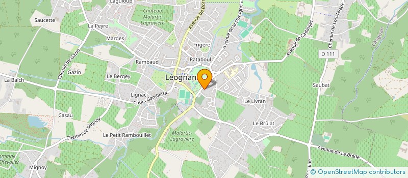 localisation de l'entreprise OSE DESIGN  LEOGNAN