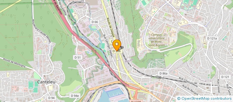 localisation de l'entreprise OSE POWER SOLUTIONS à MONT-SAINT-AIGNAN