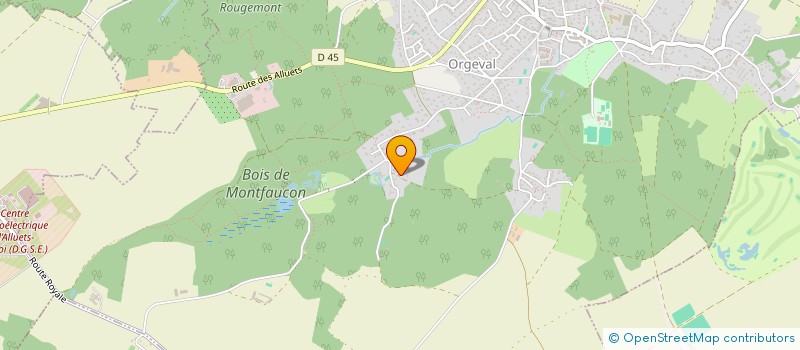 localisation de l'entreprise OSE & VIE à ORGEVAL