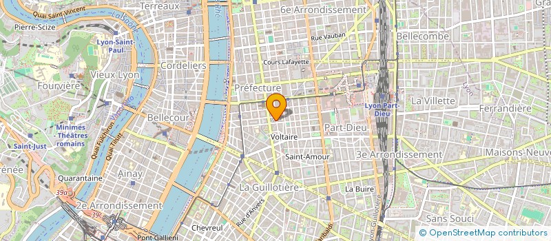 localisation de l'entreprise OSEA INFORMATIQUE  LYON