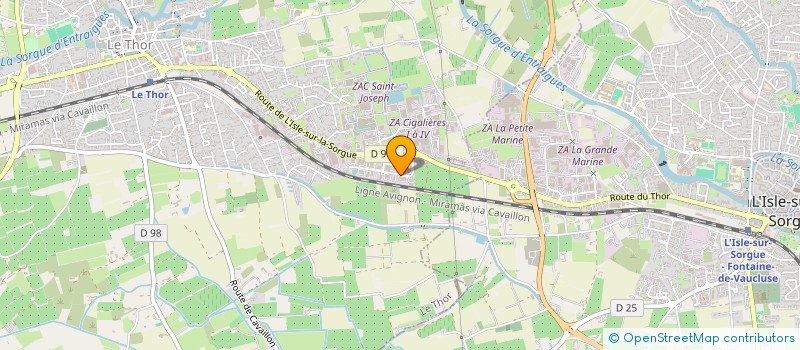 localisation de l'entreprise OSEAN PROPRETE AVIGNON  LE THOR