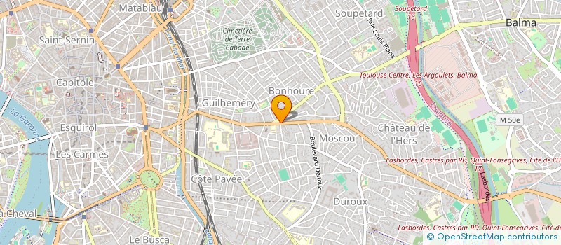 localisation de l'entreprise OSEANE PRODUCTION à TOULOUSE