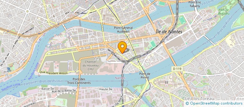 localisation de l'entreprise OSEDEA  NANTES