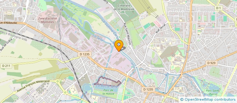 localisation de l'entreprise OSEE SAS  AMIENS