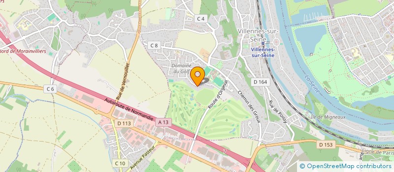 localisation de l'entreprise OSEIS GESTION PRIVEE  VILLENNES-SUR-SEINE