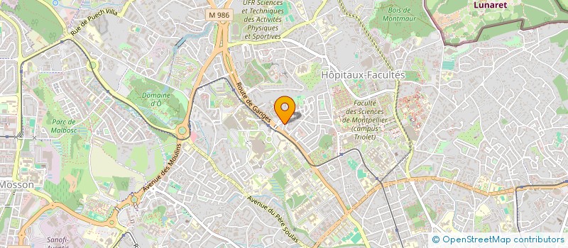 localisation de l'entreprise OSELIOU  SPERACEDES