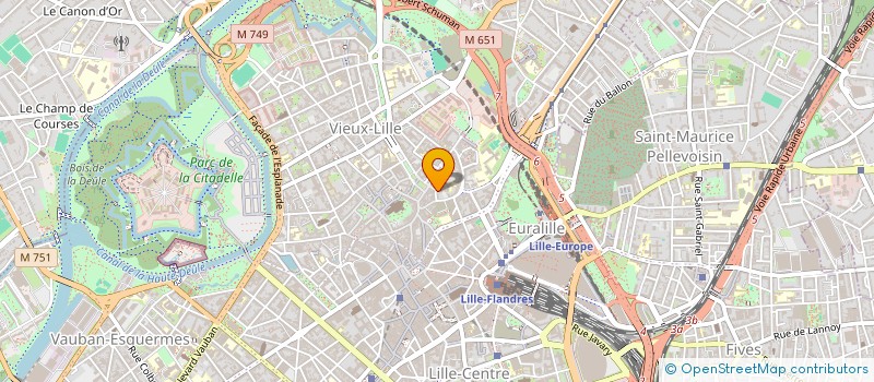 localisation de l'entreprise OSEM à LILLE