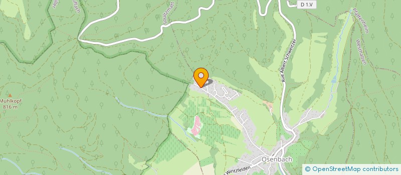 localisation de l'entreprise OSEN HOME  OSENBACH