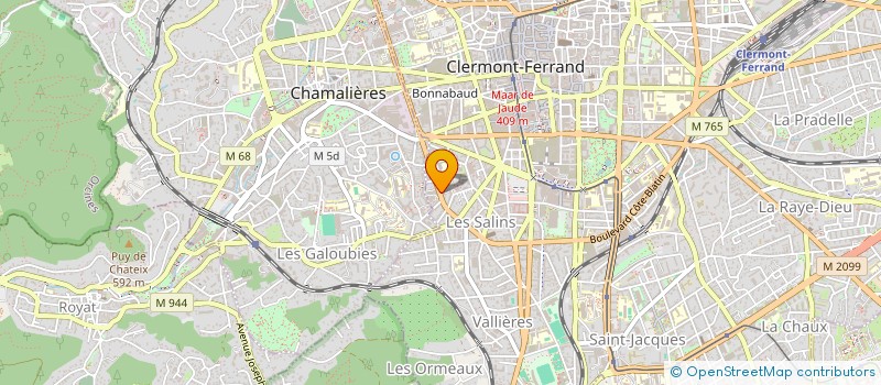 localisation de l'entreprise OSENGO CONSULTING à CLERMONT-FERRAND