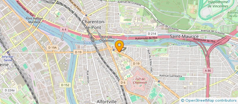 localisation de l'entreprise OSEO INNOVATION à MAISONS-ALFORT