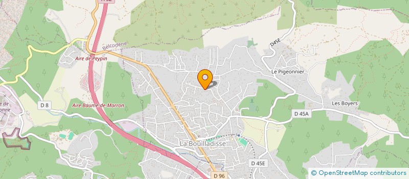 localisation de l'entreprise OSEOS  LA BOUILLADISSE