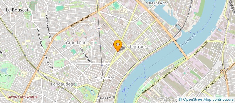 localisation de l'entreprise OSER LA RSE  BORDEAUX