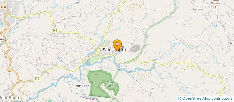 localisation de l'entreprise OSER LANCER DES INITIAT ET VALOR DES IDENTIT AUDACIEUSES à SAINT-ESPRIT