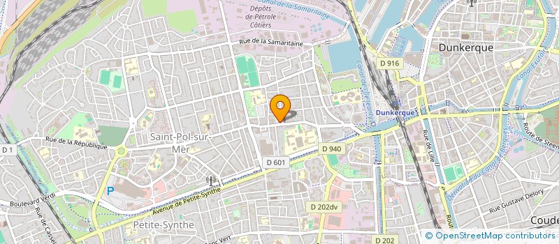 localisation de l'entreprise OSER REBONDIR à DUNKERQUE