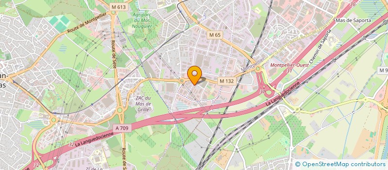 localisation de l'entreprise OSES CONSTRUCTION  MONTPELLIER