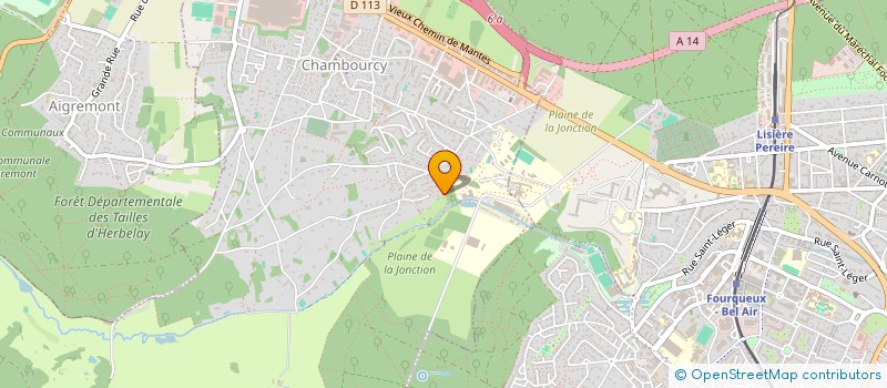 localisation de l'entreprise OSES LISO  CHAMBOURCY