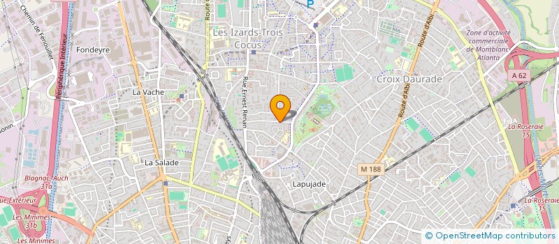 localisation de l'entreprise OSEZ COM PRINT VEN'T  TOULOUSE