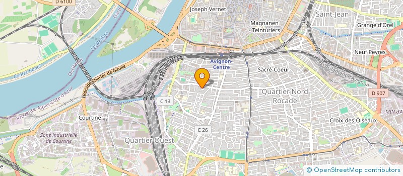 localisation de l'entreprise OSEZ LE FEMINISME 84 !  AVIGNON