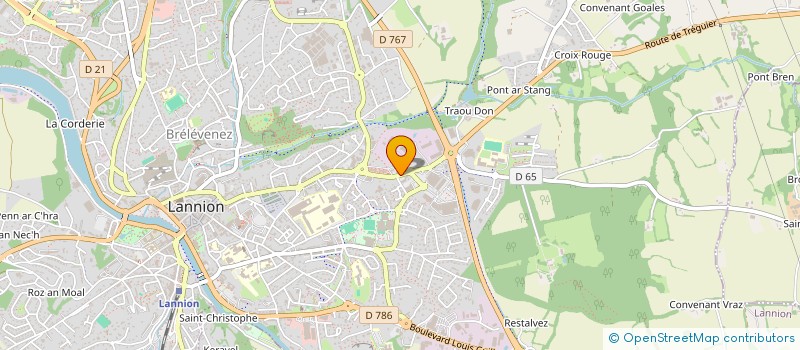 localisation de l'entreprise OSEZCREDIT à LANNION