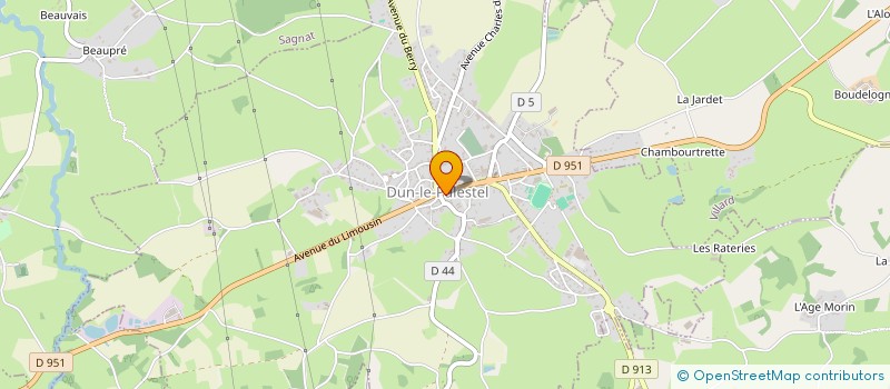 localisation de l'entreprise OSF 19 -63  COLONDANNES