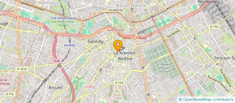 localisation de l'entreprise OSF SHOP à LE KREMLIN-BICETRE