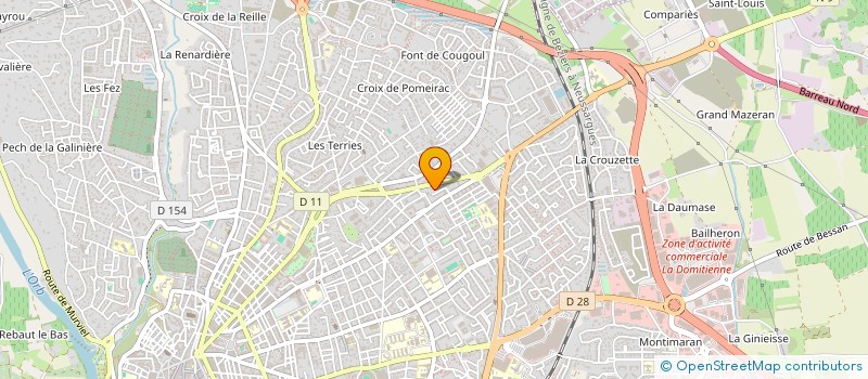 localisation de l'entreprise OSIA NET SERVICES à PORTIRAGNES