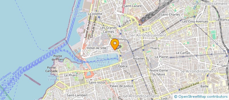 localisation de l'entreprise OSID RESTAURATION à MARSEILLE