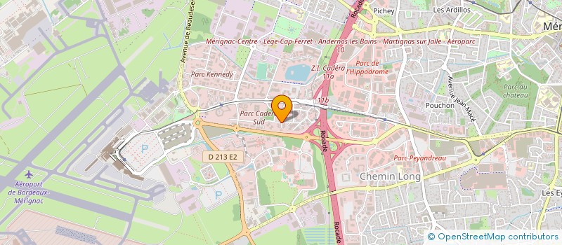 localisation de l'entreprise OSILAN SARL à MERIGNAC