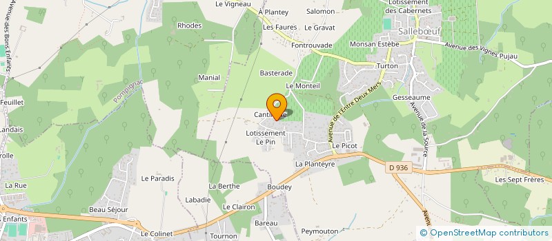 localisation de l'entreprise OSINI INVESTISSEMENTS  SALLEBUF