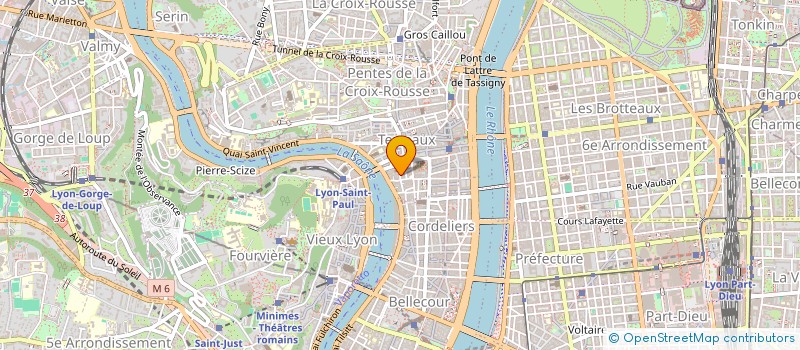 localisation de l'entreprise OSINVEST-AURALP AMBITION INTERNATIONAL à LYON