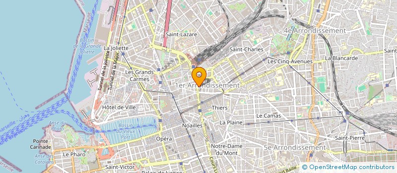 localisation de l'entreprise OSIRIS à MARSEILLE