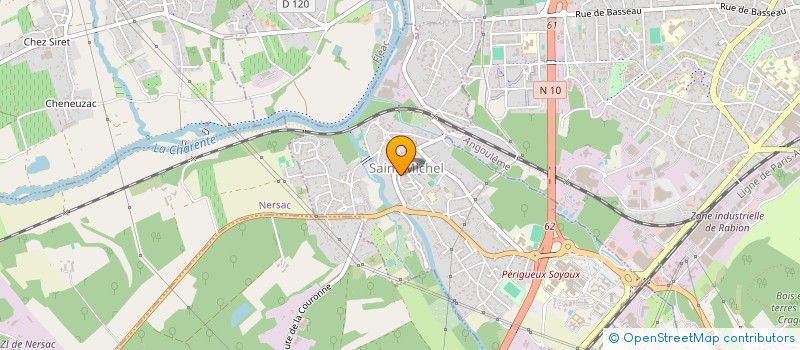 localisation de l'entreprise OSIRIS à SAINT-MICHEL