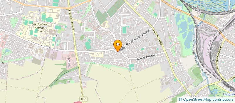 localisation de l'entreprise OSIRIS à AMIENS