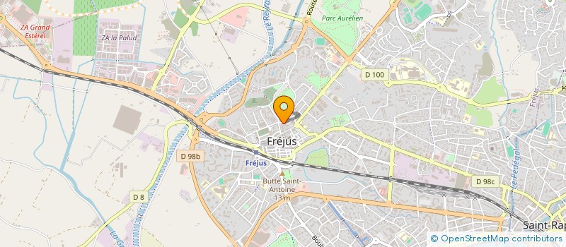 localisation de l'entreprise OSIRIS à FREJUS