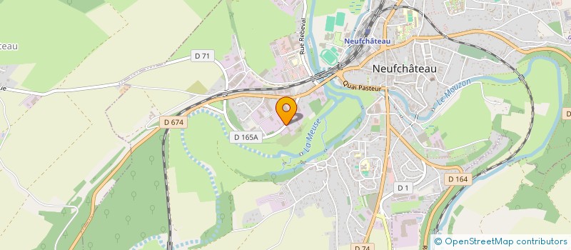 localisation de l'entreprise OSIRIS à STENAY