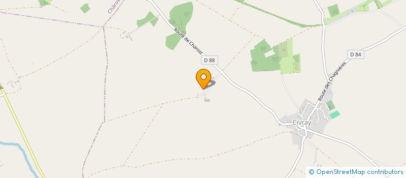 localisation de l'entreprise OSIRIS  CIVRAY