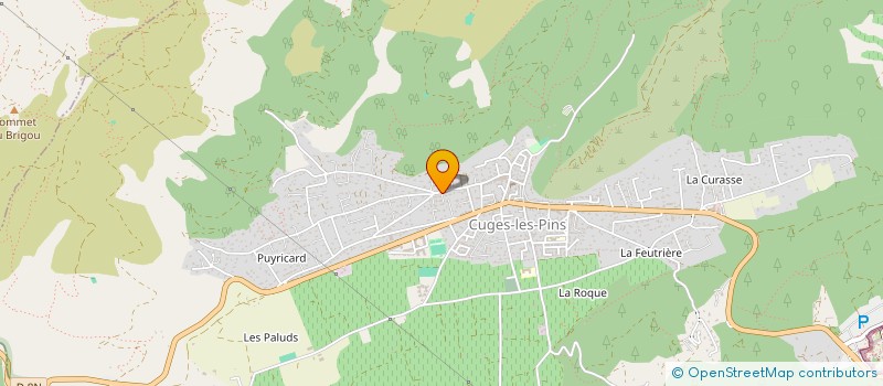 localisation de l'entreprise OSIRIS  CUGES-LES-PINS