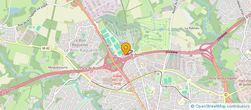 localisation de l'entreprise OSIRIS AMICALE DU PERSONNEL ACTIF ET RETRAITE PFG à NANTES