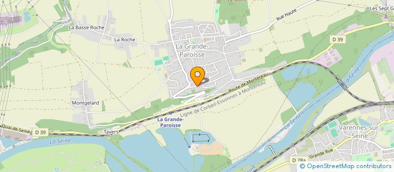 localisation de l'entreprise OSIRIS EYES à LA GRANDE-PAROISSE